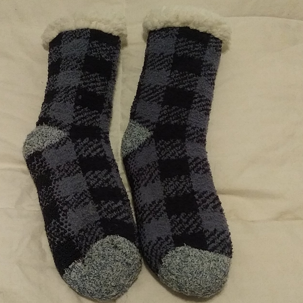 Never worn sherpa cabin socks